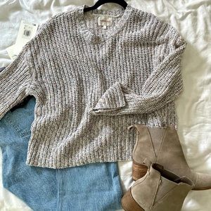 Blush Speck York & Hudson Sweater